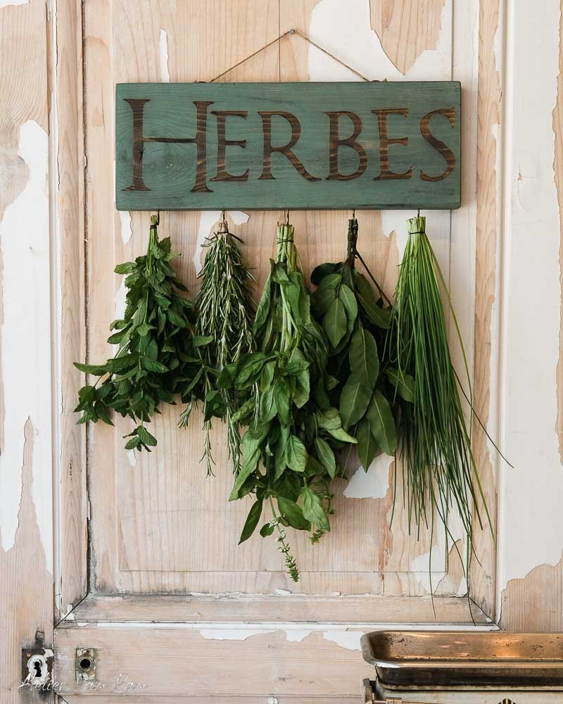 Séchoir à herbes aromatiques