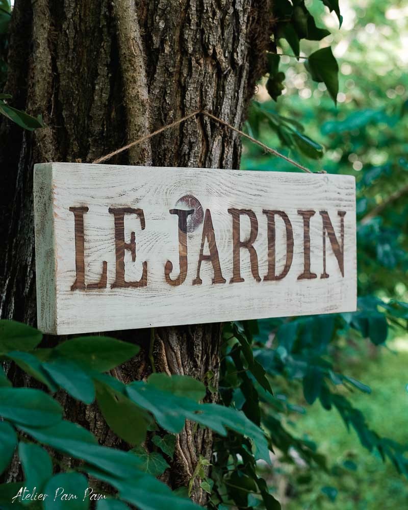 Enseigne Le Jardin