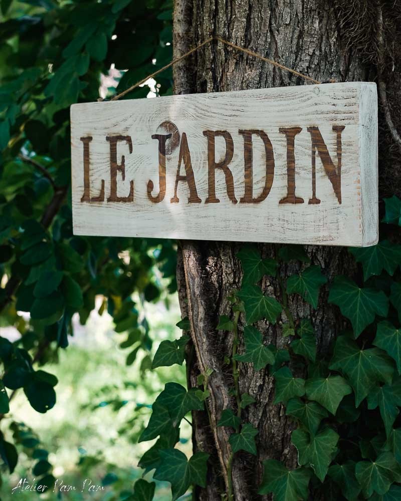 Enseigne Le Jardin