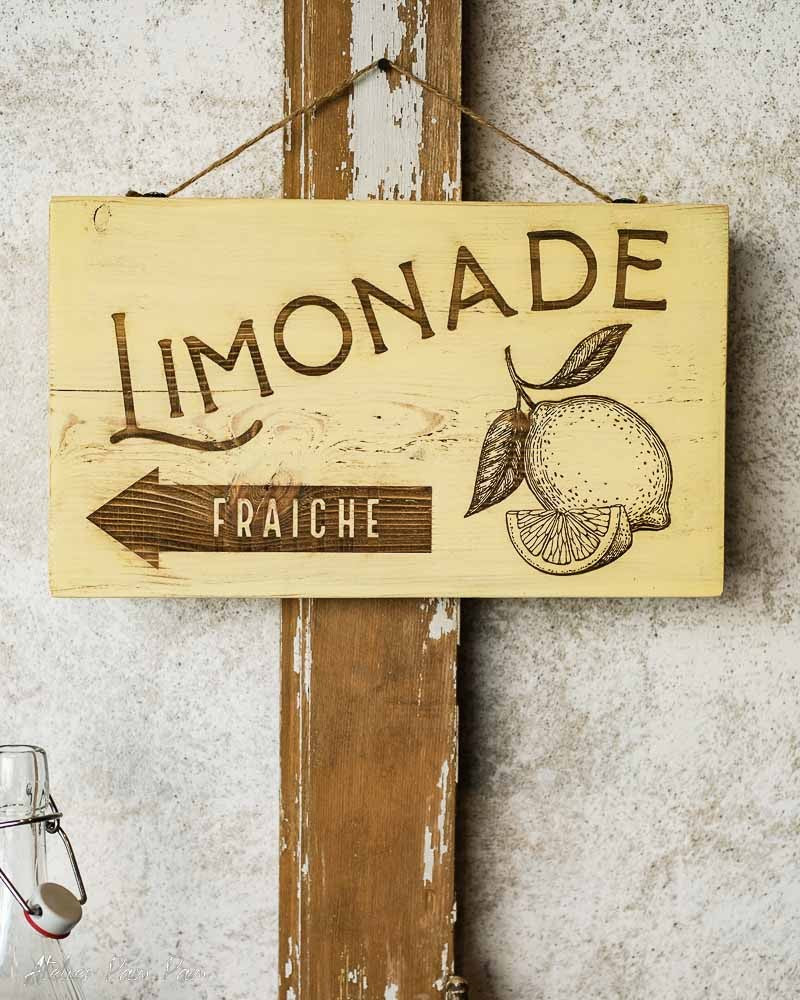 Enseigne Limonade