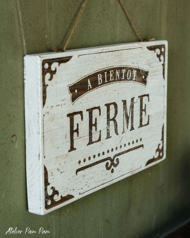 Grande pancarte Ouvert/Fermé