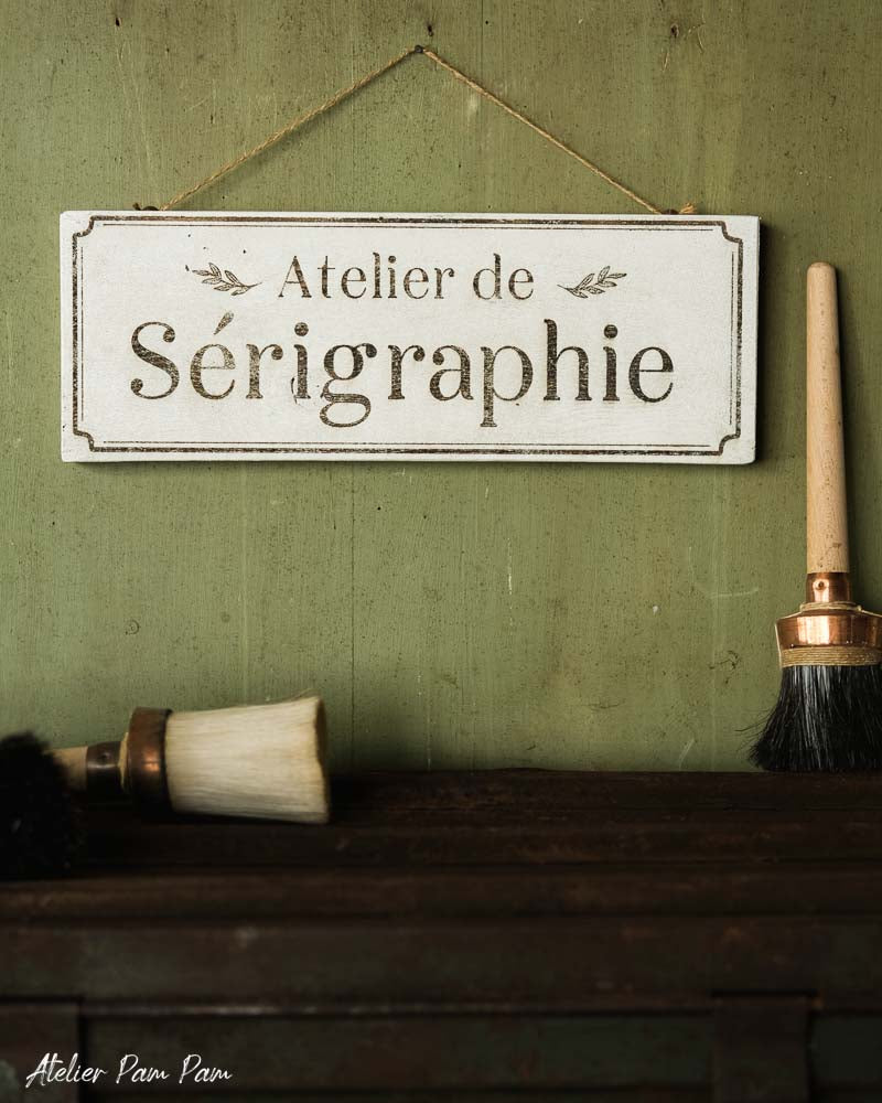 Enseigne Atelier de Sérigraphie