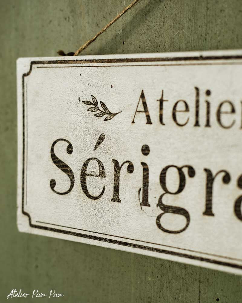 Enseigne Atelier de Sérigraphie
