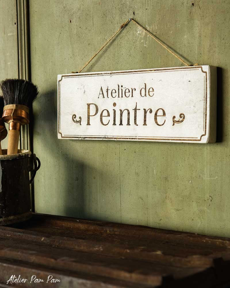 Enseigne Atelier de Peintre