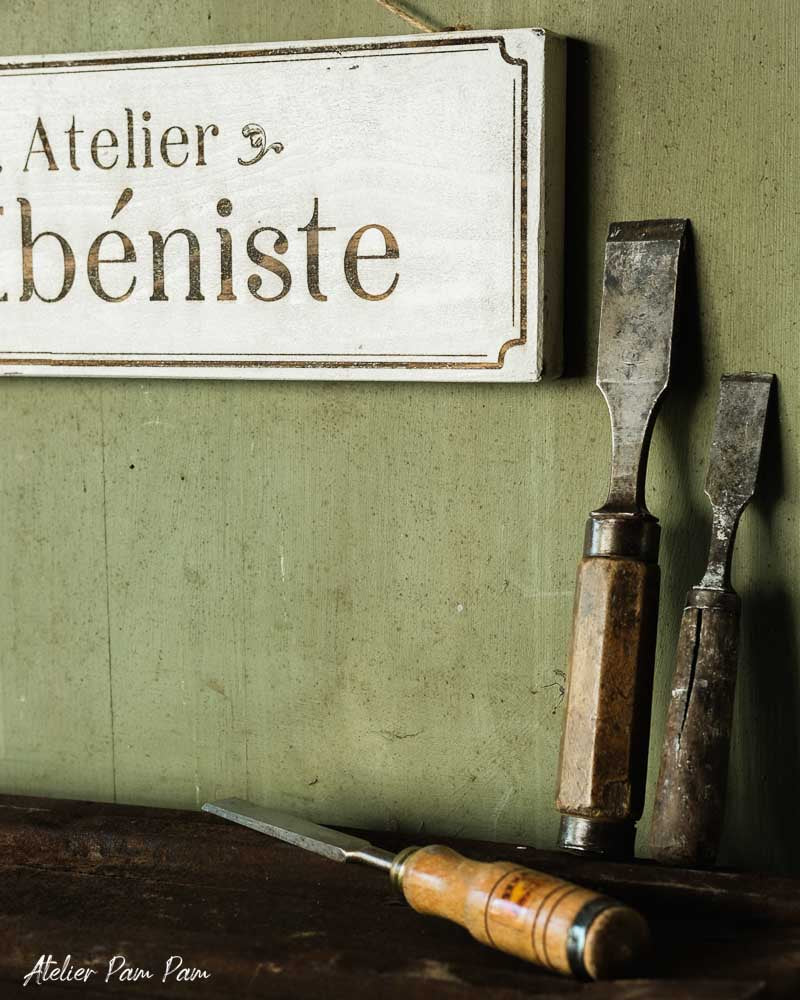 Enseigne Atelier d'Ebéniste