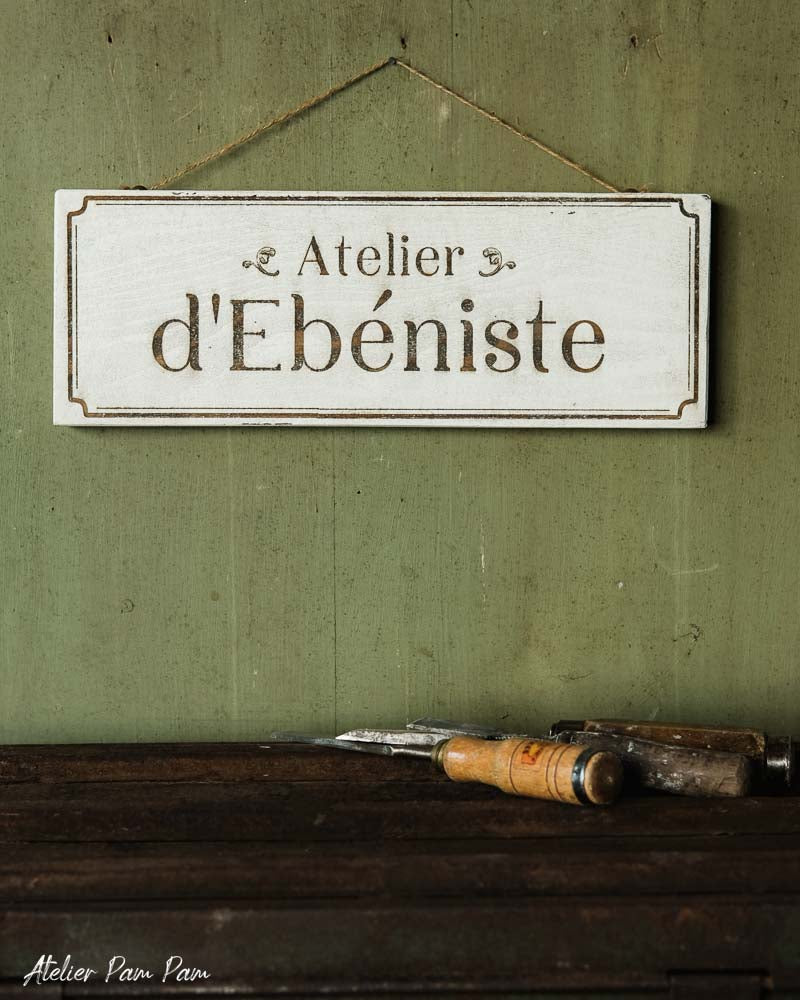 Enseigne Atelier d'Ebéniste