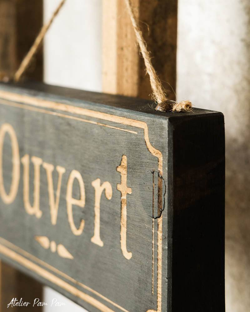 Pancarte Ouvert/Fermé