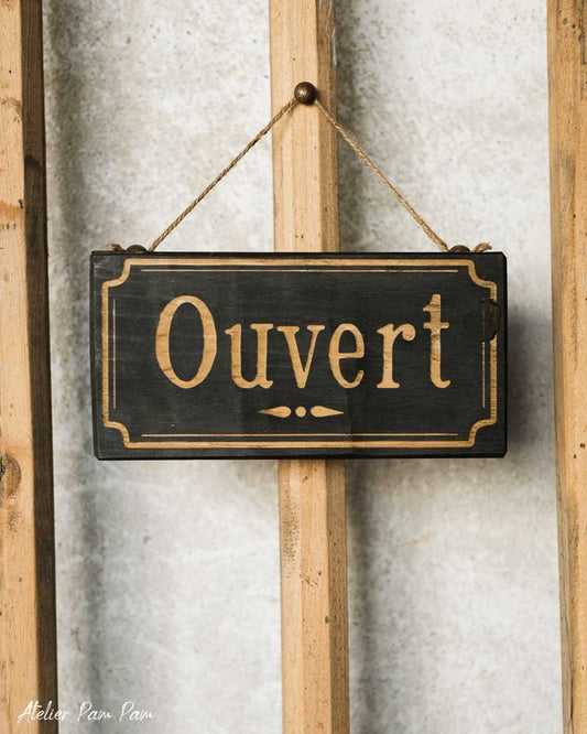Pancarte Ouvert/Fermé